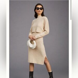 Anthropologie Current Air Sweater Dress